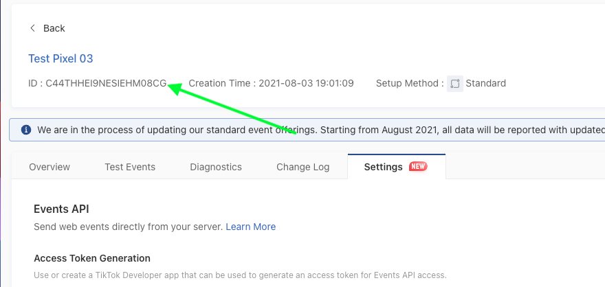 Add TikTok Postback in MediaScalers